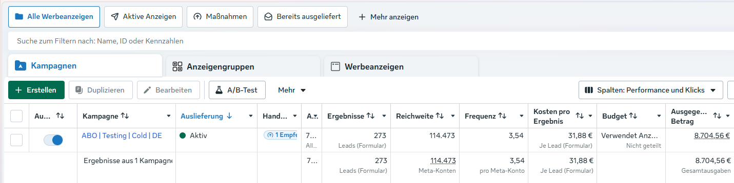 Nach 3 Monaten